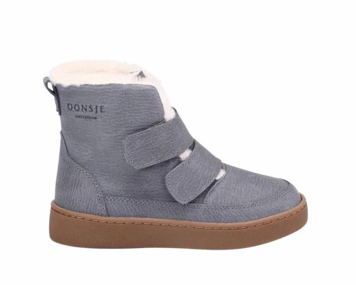 Donsje Amsterdam Ankle Boots Boys Clenn Boots Petrol Leather