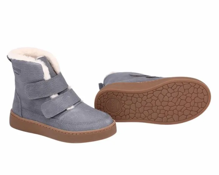 Donsje Amsterdam Ankle Boots Boys Clenn Boots Petrol Leather