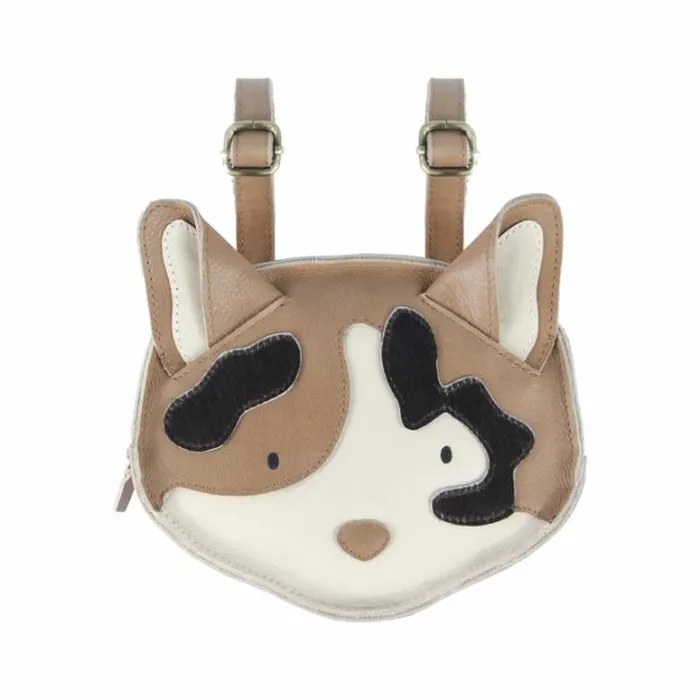 Donsje Amsterdam Backpacks and Purses Girls Kapi Exclusive Backpack Nutmeg Leather