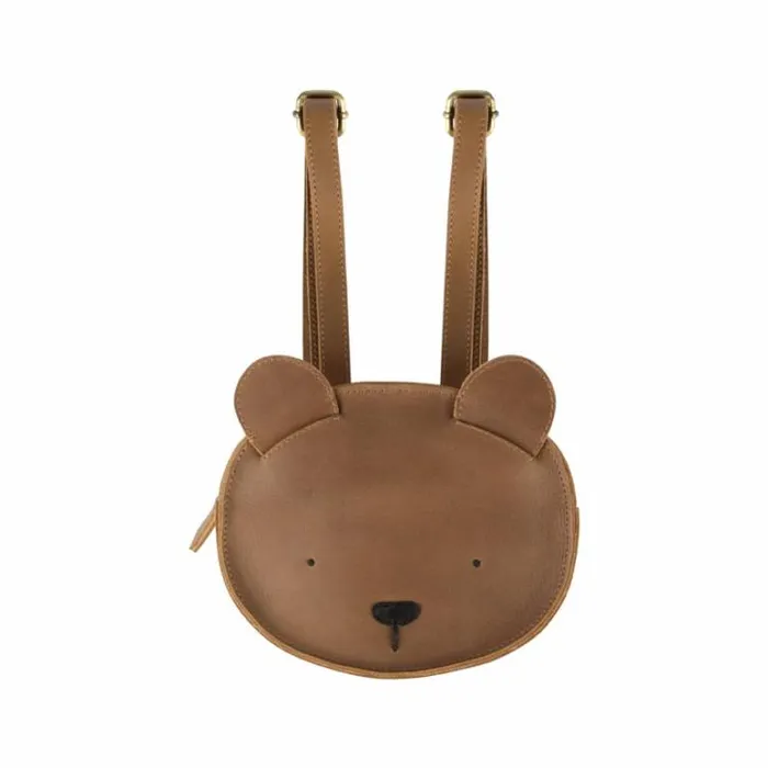 Donsje Amsterdam Backpacks Boys Kapi Classic Backpack Cognac Classic Leather