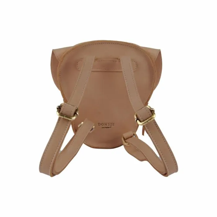 Donsje Amsterdam Backpacks Boys Kapi Classic Backpack Truffle Nubuck
