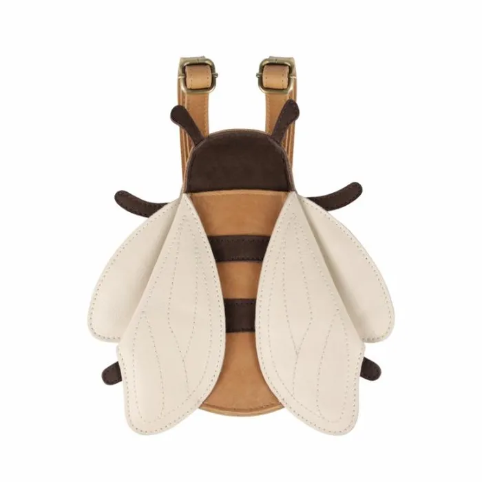 Donsje Amsterdam Backpacks Boys Mur Backpack Camel Classic Leather