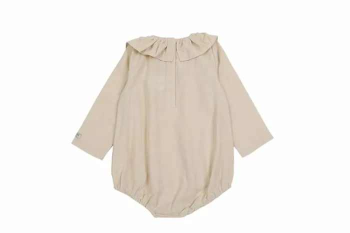 Donsje Amsterdam Bodysuits and Playsuits Baby Chloe Bodysuit Buttercream