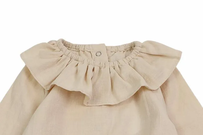 Donsje Amsterdam Bodysuits and Playsuits Baby Chloe Bodysuit Buttercream