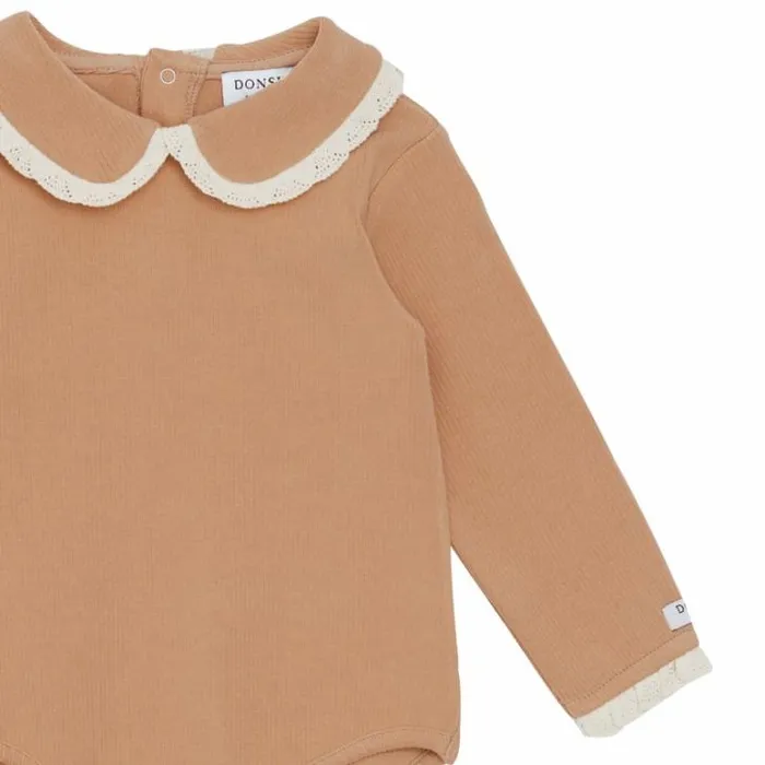 Donsje Amsterdam Bodysuits and Playsuits Baby Diete Bodysuit Apricot Donsje Amsterdam Bodysuits and Playsuits Baby Diete Bodysuit Apricot