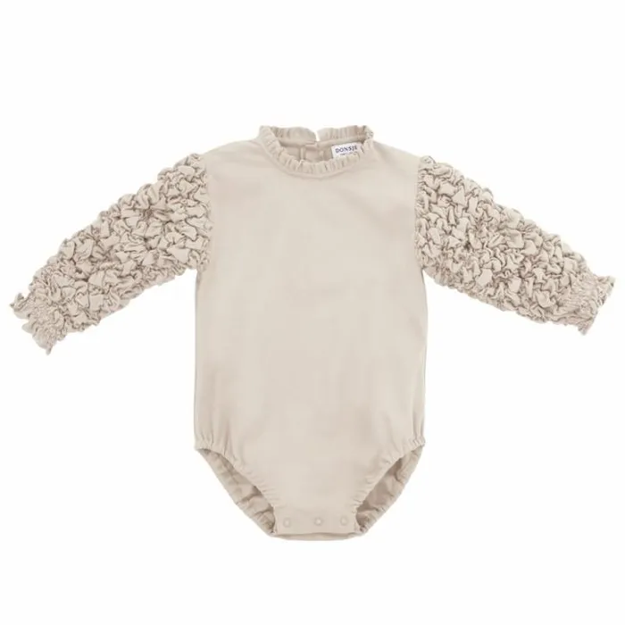 Donsje Amsterdam Bodysuits and Playsuits Baby Ibella Romper Warm White
