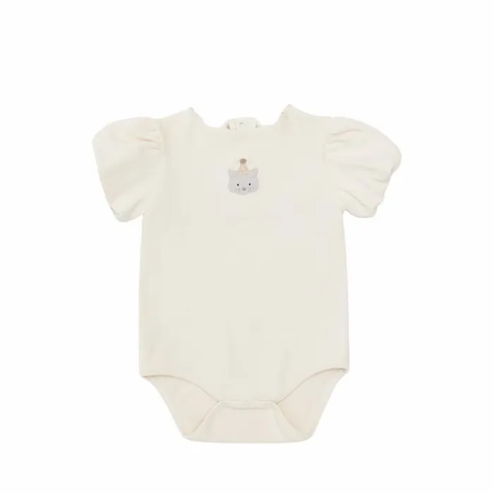 Donsje Amsterdam Bodysuits and Playsuits Baby Nowie Bodysuit Warm White