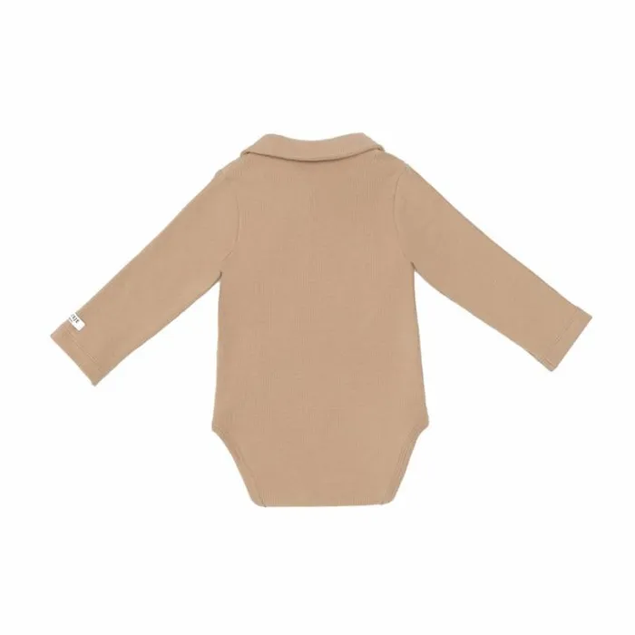 Donsje Amsterdam Bodysuits and Playsuits Baby Qaulo Bodysuit Latte
