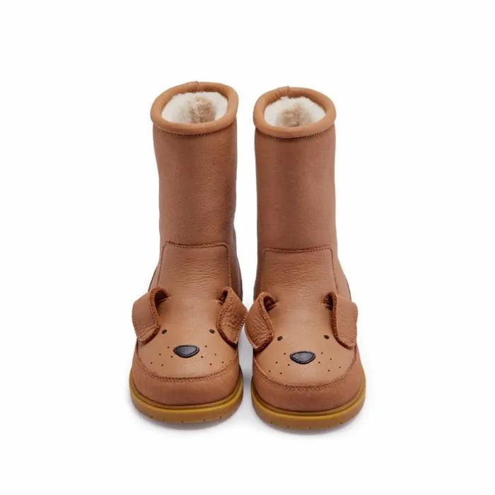 Donsje Amsterdam Boots Boys Wadudu Classic Boots Hazelnut Leather