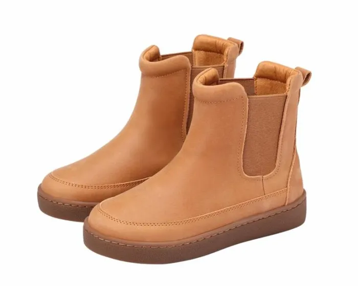 Donsje Amsterdam Boots Girls Ojeh Boots Toffee Nubuck