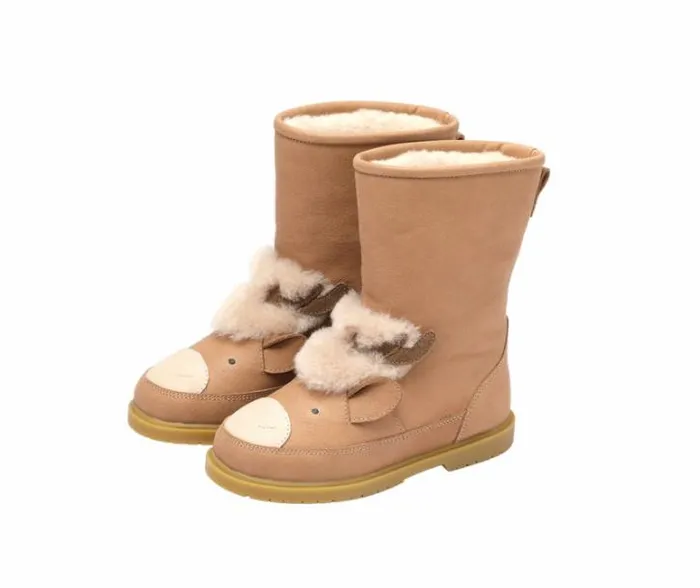 Donsje Amsterdam Boots Girls Wadudu Exclusive Boots Truffle Leather