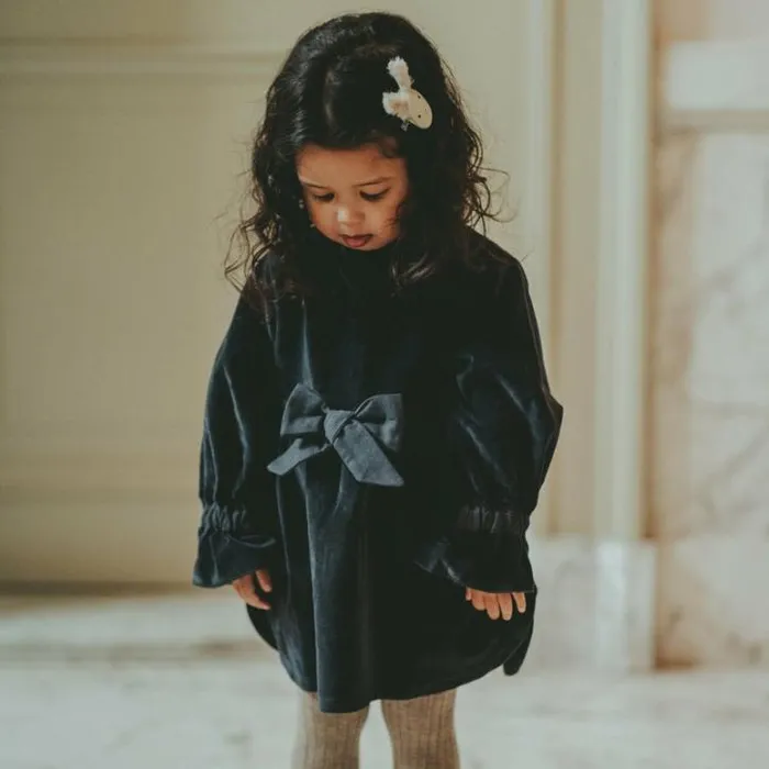 Donsje Amsterdam Dresses and Skirts Baby Beluze Dress Blue Marine