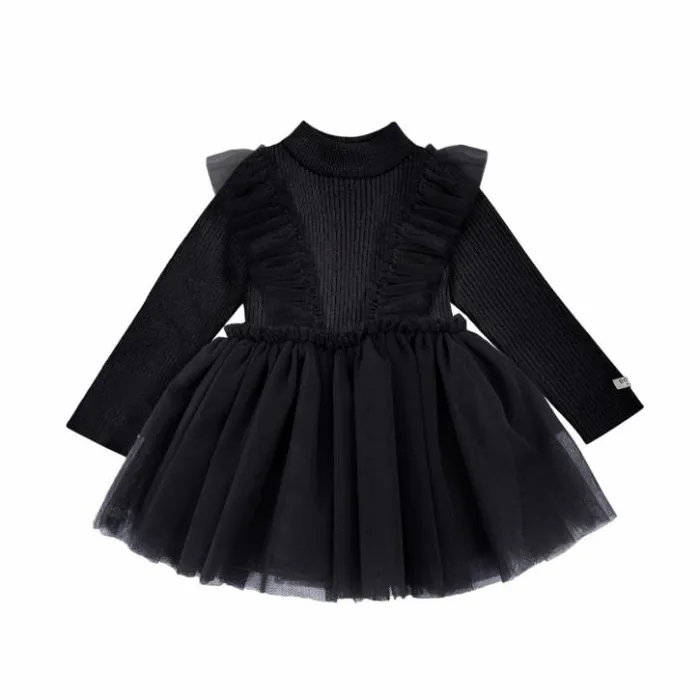 Donsje Amsterdam Dresses and Skirts Baby Flovos Dress Blue Marine