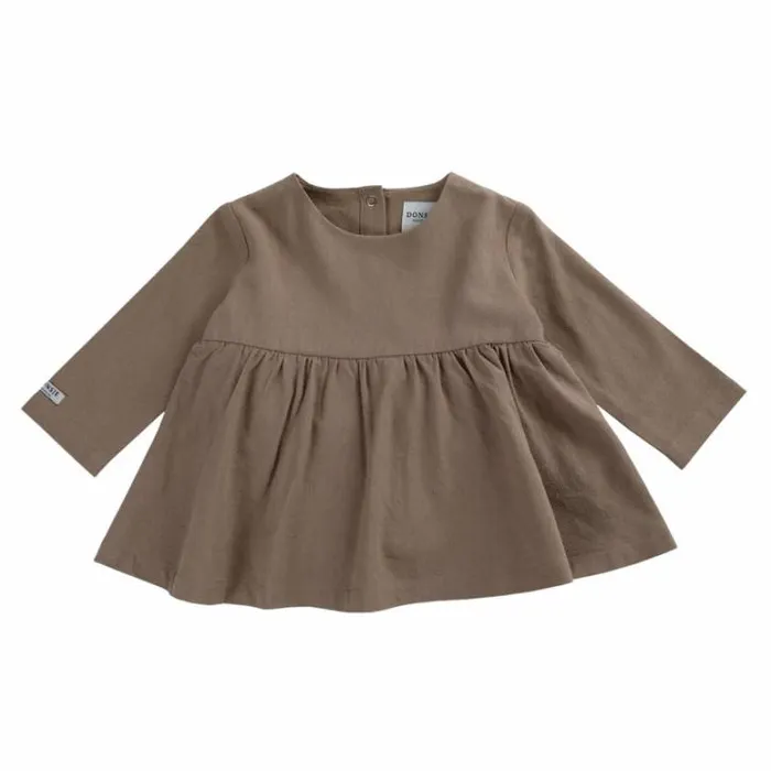 Donsje Amsterdam Dresses and Skirts Baby Maxime Dress Khaki