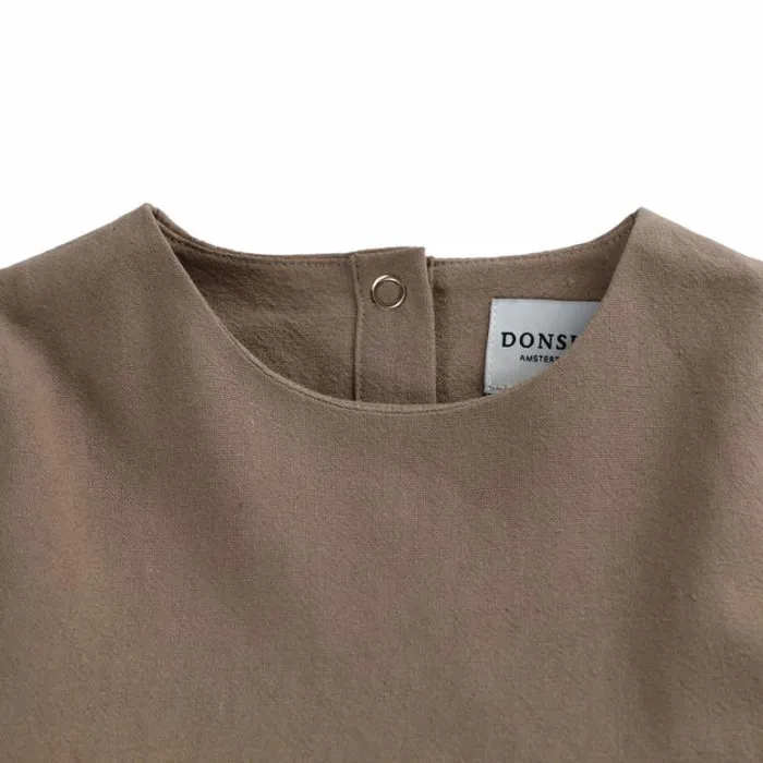 Donsje Amsterdam Dresses and Skirts Baby Maxime Dress Khaki