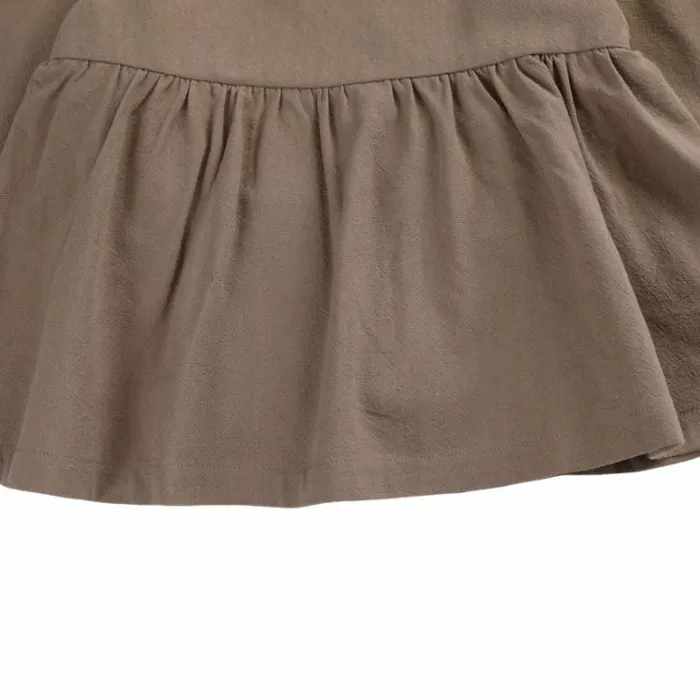 Donsje Amsterdam Dresses and Skirts Baby Maxime Dress Khaki