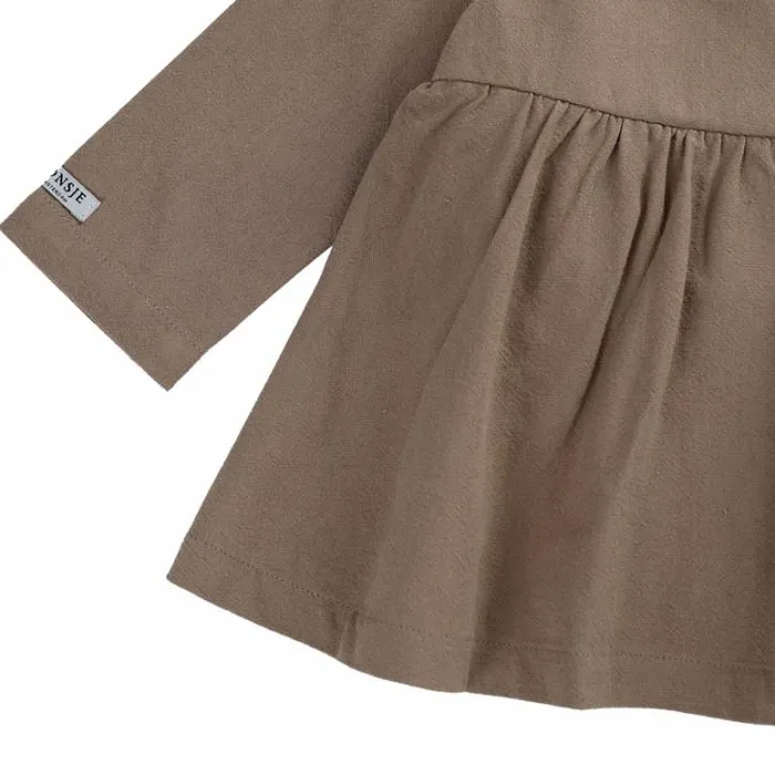 Donsje Amsterdam Dresses and Skirts Baby Maxime Dress Khaki