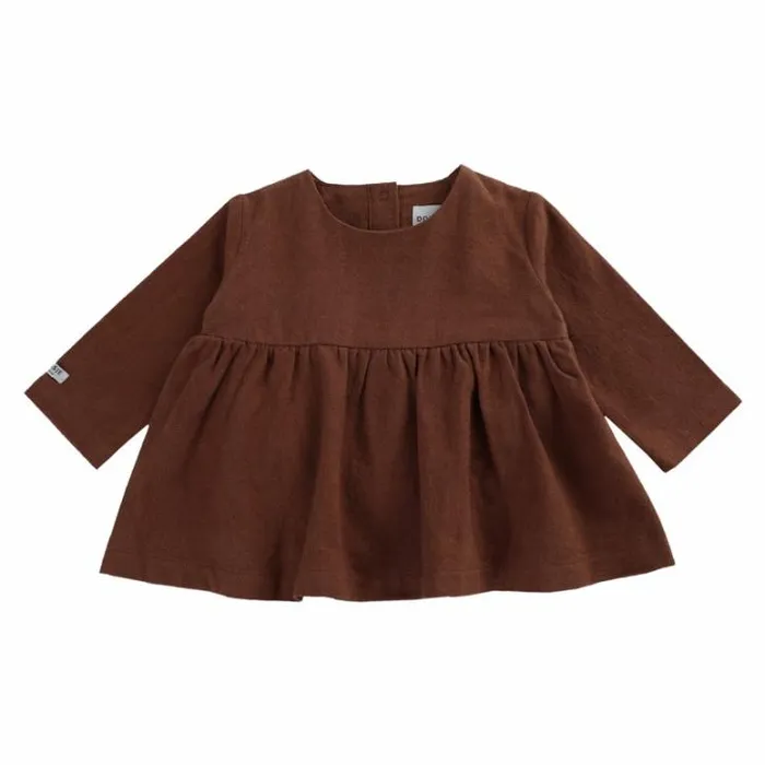 Donsje Amsterdam Dresses and Skirts Baby Maxime Dress Rust