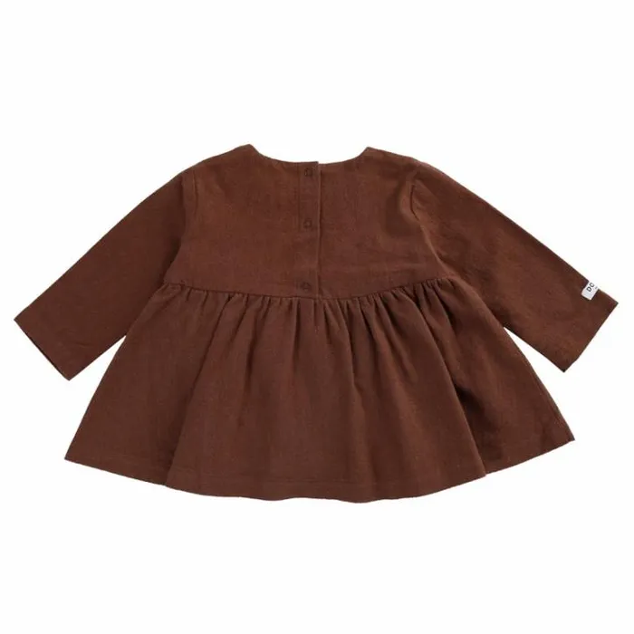 Donsje Amsterdam Dresses and Skirts Baby Maxime Dress Rust