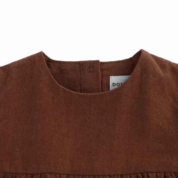 Donsje Amsterdam Dresses and Skirts Baby Maxime Dress Rust