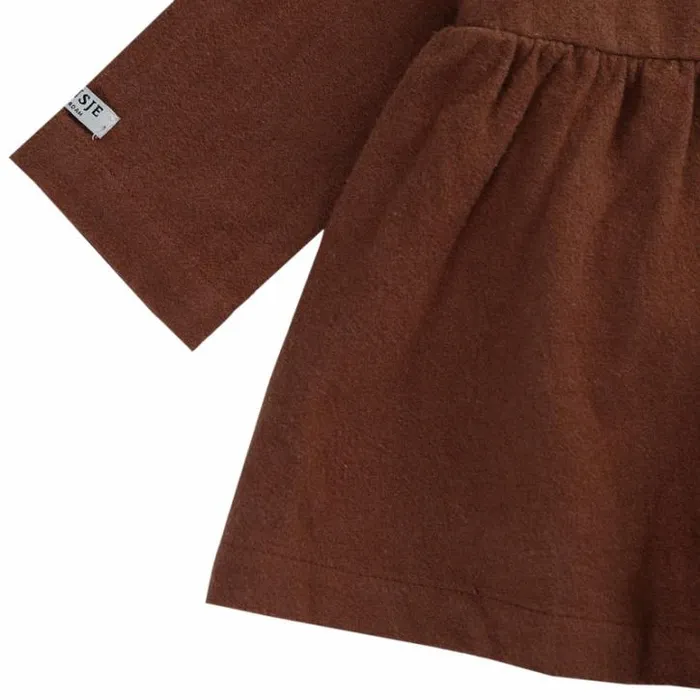 Donsje Amsterdam Dresses and Skirts Baby Maxime Dress Rust