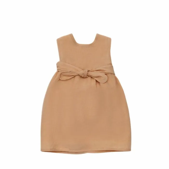Donsje Amsterdam Dresses and Skirts Baby Phileine Dress Rose Mocha