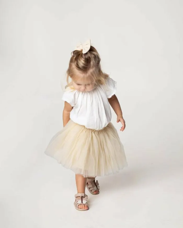 Donsje Amsterdam Dresses and Skirts Girls Kya Skirt Pearl
