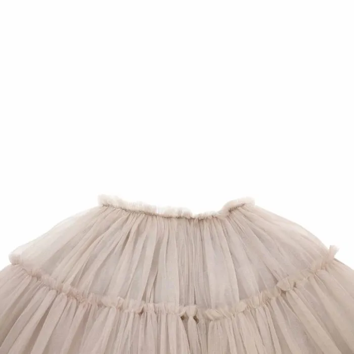 Donsje Amsterdam Dresses and Skirts Girls Tess Skirt Soft Grey Metallic