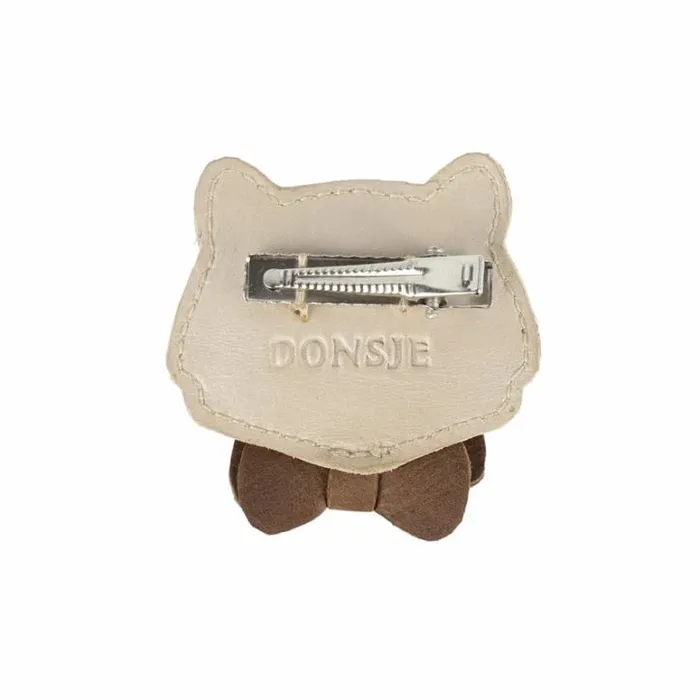 Donsje Amsterdam Hair Accessories Girls Ceesie Clip Powder Metallic Nubuck