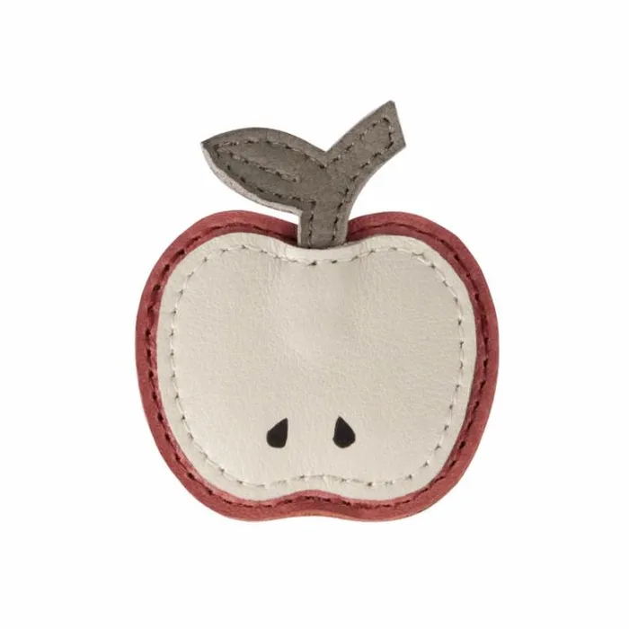 Donsje Amsterdam Hair Accessories Girls Nanoe Fruit Hairclip Scarlet Classic Leather