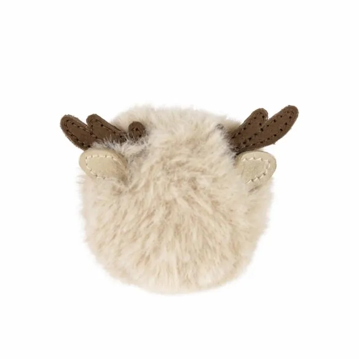 Donsje Amsterdam Hair Accessories Girls Ploto Hairclip Light Beige Soft Faux Fur
