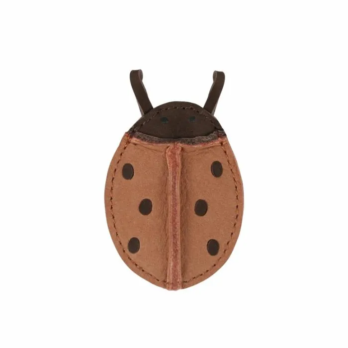 Donsje Amsterdam Hair Accessories Girls Zaza Sky Hair Tie Walnut Nubuck