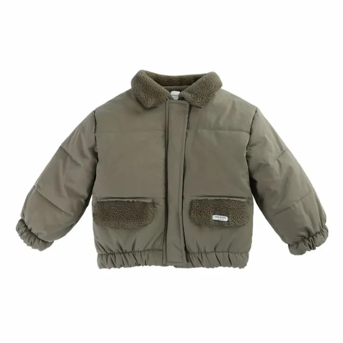 Donsje Amsterdam Jackets and Gilets Boys Wander Jacket Grey Olive
