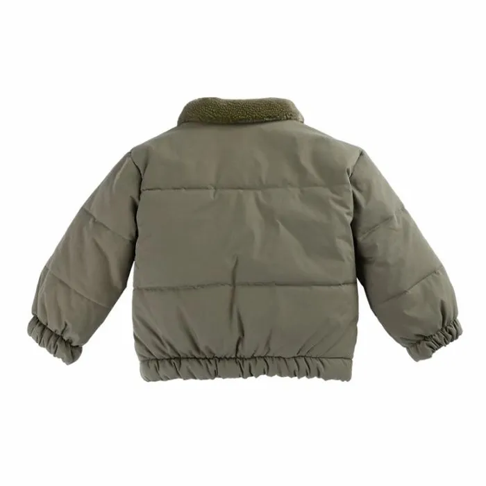 Donsje Amsterdam Jackets and Gilets Boys Wander Jacket Grey Olive