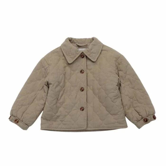 Donsje Amsterdam Jackets and Gilets Girls Quincy Jacket Warm Sage