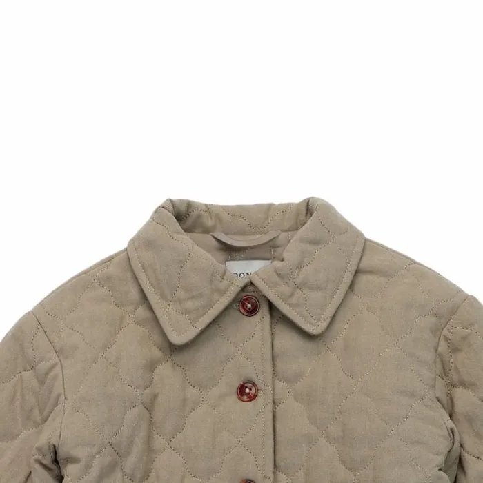 Donsje Amsterdam Jackets and Gilets Girls Quincy Jacket Warm Sage