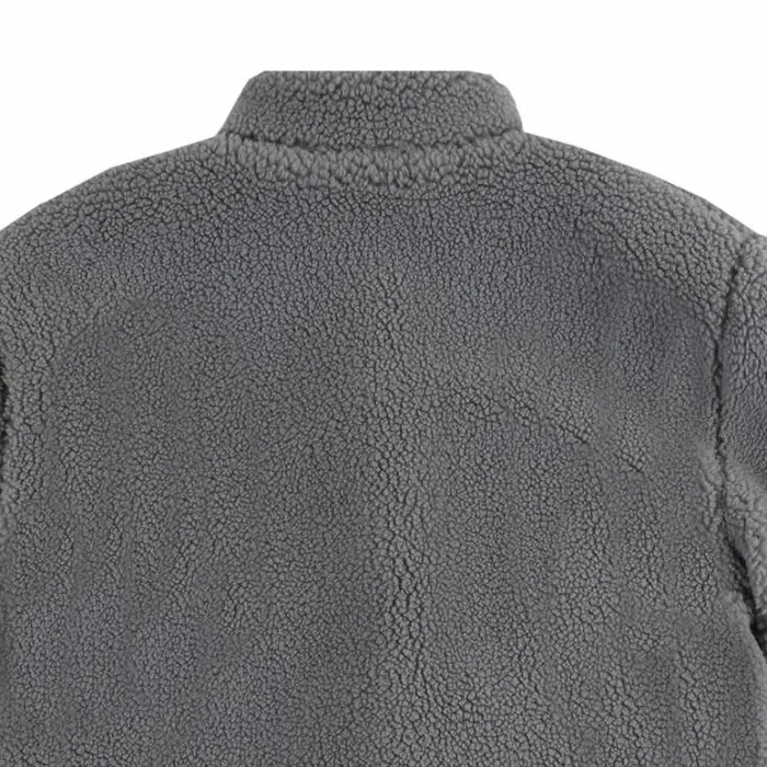 Donsje Amsterdam Jackets and Gilets Girls Thom Overshirt Lava Grey