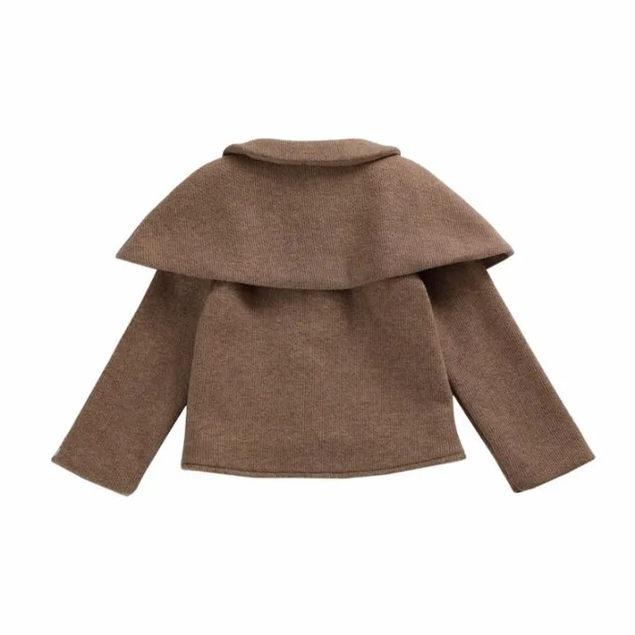 Donsje Amsterdam Jackets and Gilets Girls Titia Jacket Rose Brown