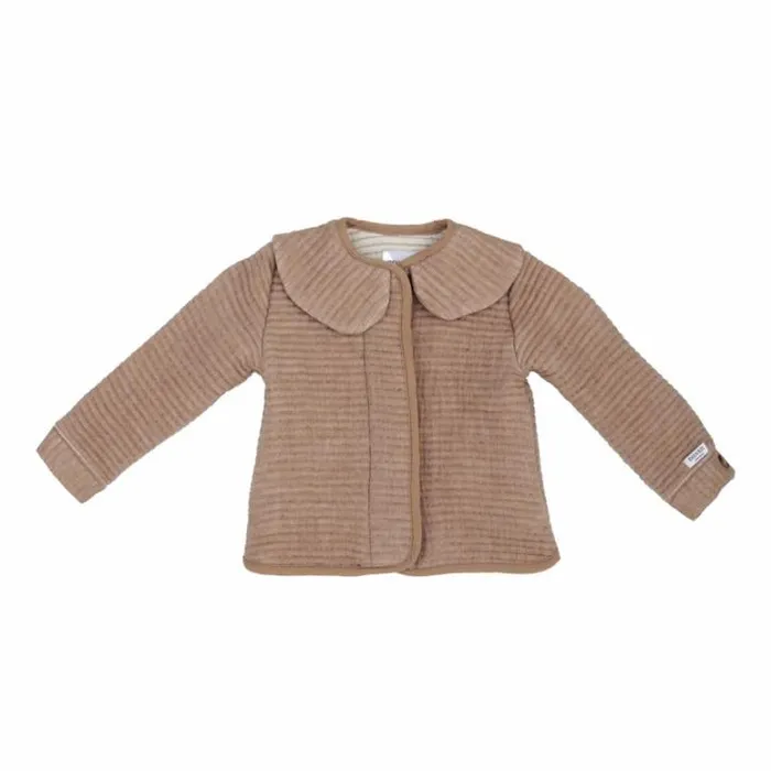 Donsje Amsterdam Jackets and Gilets Girls Volie Jacket Rose Clay