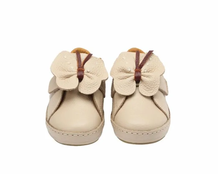 Donsje Amsterdam Low Shoes Girls Tettie Light Rose Leather