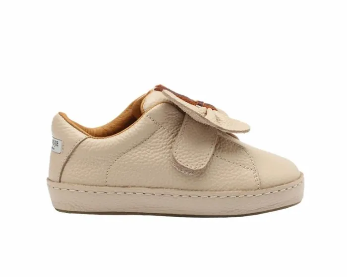 Donsje Amsterdam Low Shoes Girls Tettie Light Rose Leather