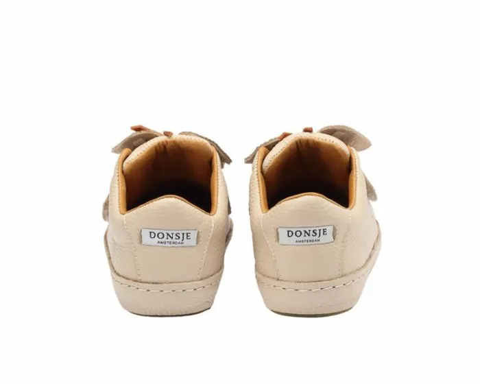 Donsje Amsterdam Low Shoes Girls Tettie Light Rose Leather
