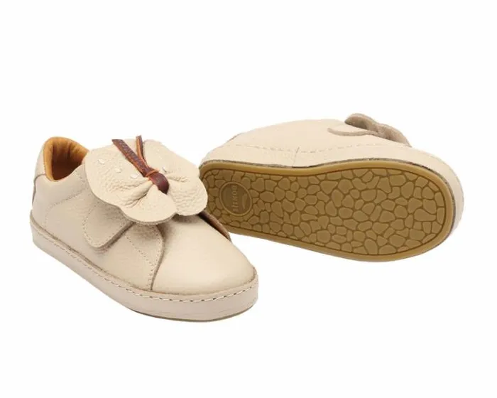 Donsje Amsterdam Low Shoes Girls Tettie Light Rose Leather