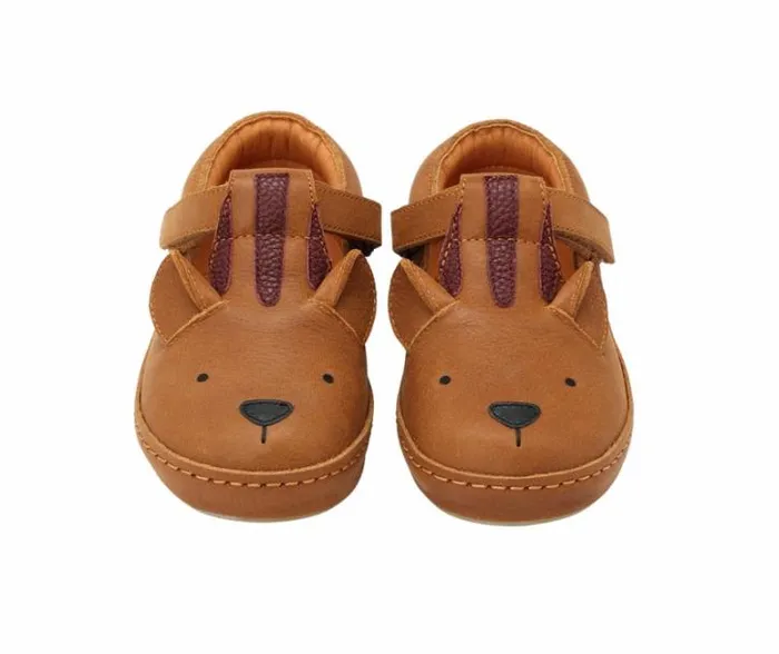 Donsje Amsterdam Low Shoes Girls Xan Classic Shoes Fudge Leather