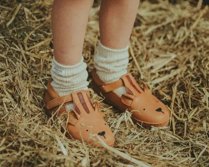 Donsje Amsterdam Low Shoes Girls Xan Classic Shoes Fudge Leather