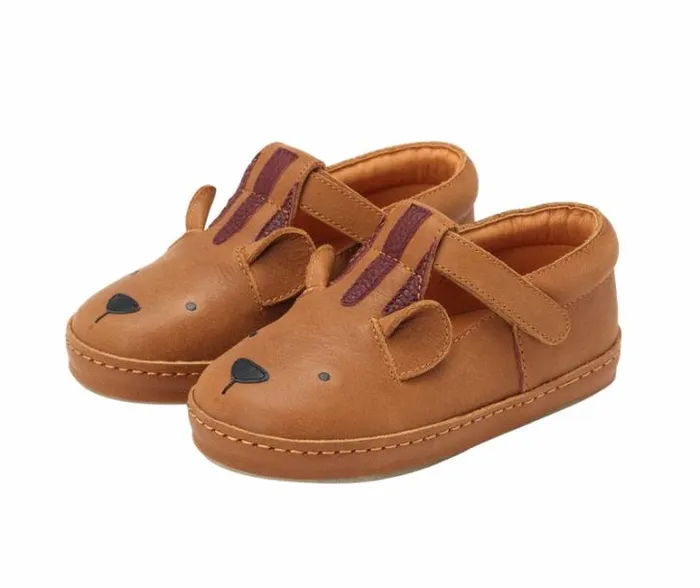 Donsje Amsterdam Low Shoes Girls Xan Classic Shoes Fudge Leather