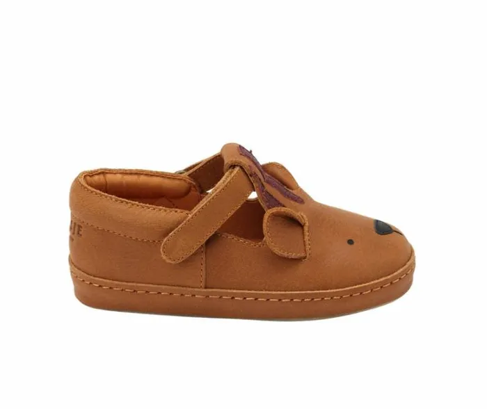 Donsje Amsterdam Low Shoes Girls Xan Classic Shoes Fudge Leather