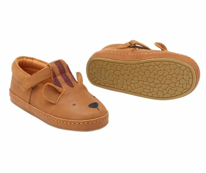 Donsje Amsterdam Low Shoes Girls Xan Classic Shoes Fudge Leather