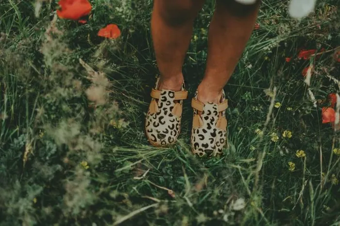 Donsje Amsterdam Low Shoes Girls Xan Exclusive Leopard Spotted Cow Hair