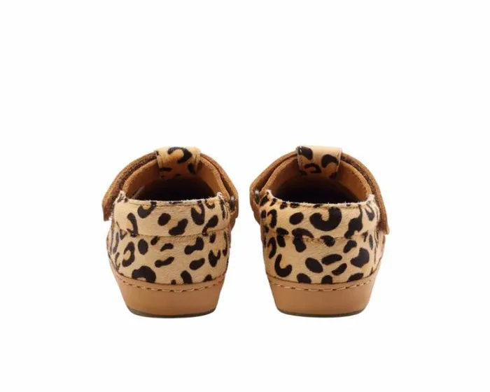 Donsje Amsterdam Low Shoes Girls Xan Exclusive Leopard Spotted Cow Hair